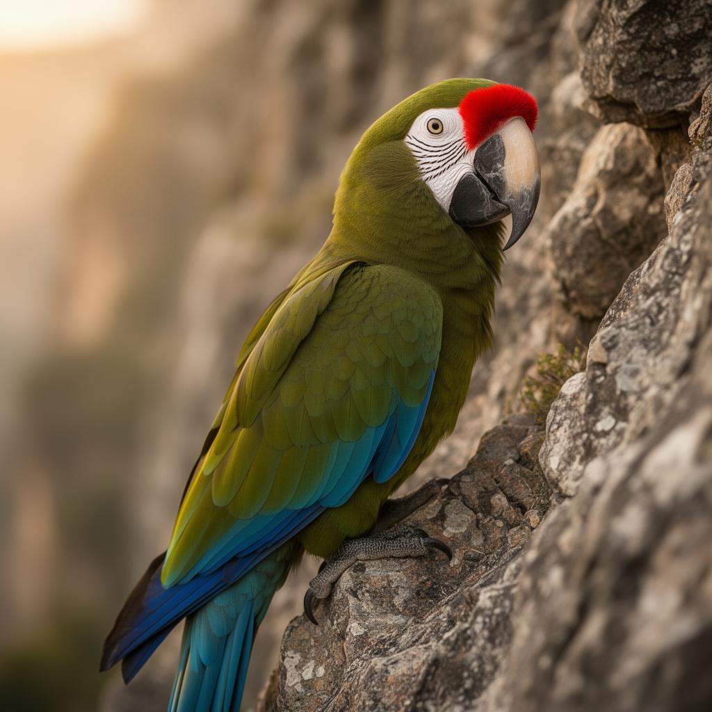 Arara-militar (Ara militaris)